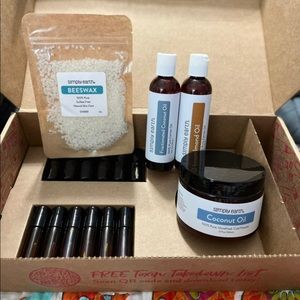 Simply Earth Essential Oils making kit Big bonus box